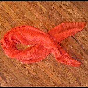 Cute Orange Scarf.